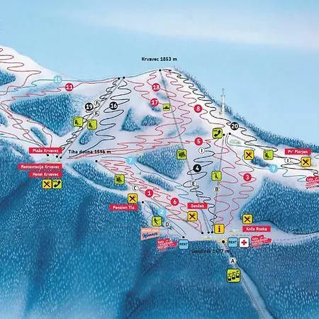 Ski Krvavec Appartement Cerklje na Gorenjskem